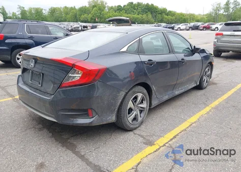 2019 Honda Civic Lx из США, поврежденный, VIN 2HGFC2F67KH600863